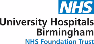 Logo for the University Hospital Birmingham NHS Foundation Trust